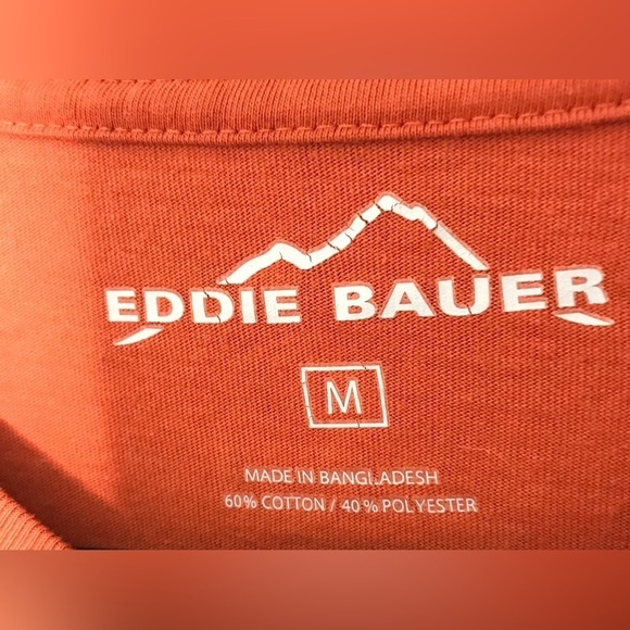 Eddie Bauer Mens Long Sleeve Cotton Shirt - Picture 3 of 4